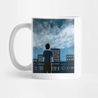 Man watch sky Mug